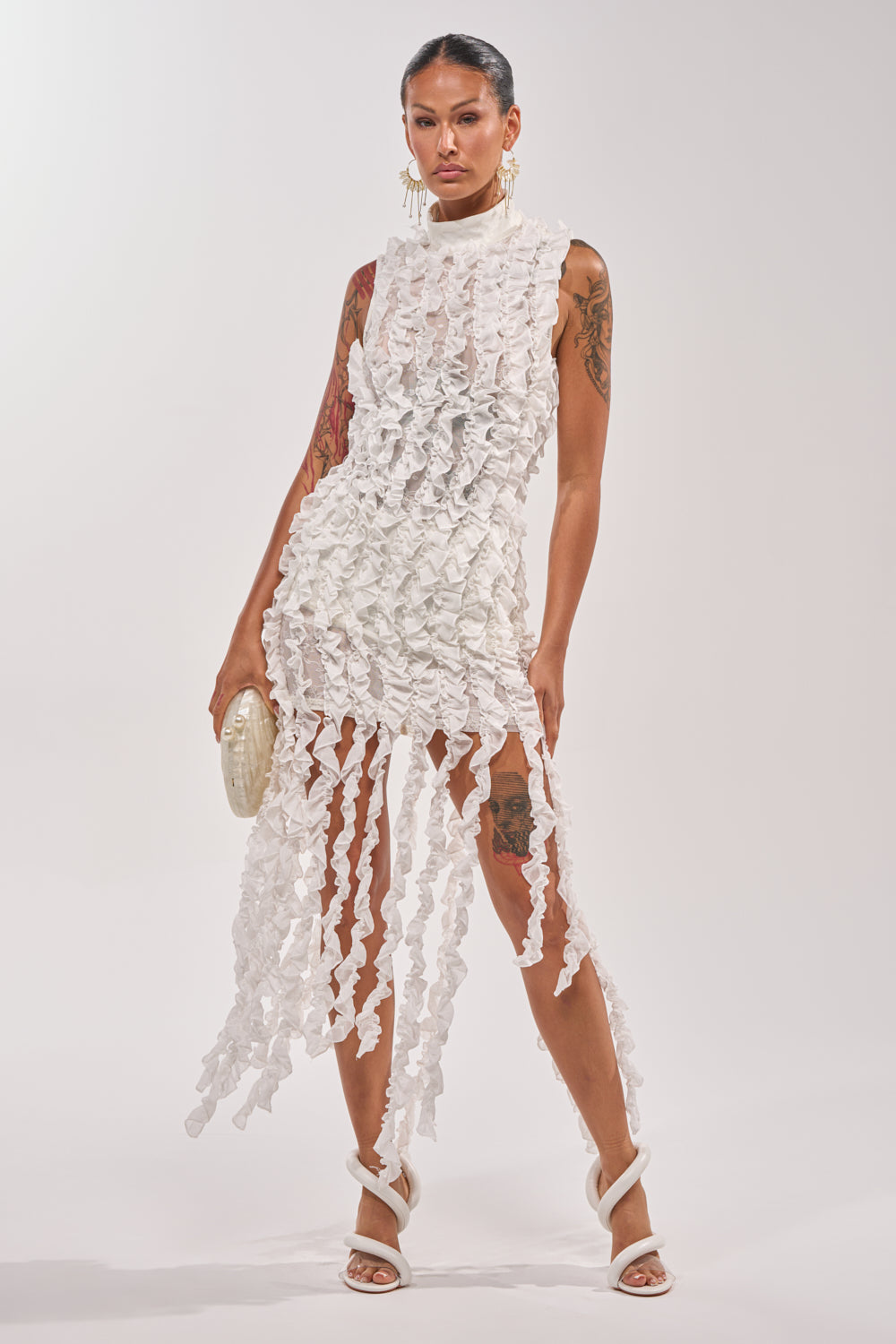 mini white dress a line The Structured A-Line Mini Dress S
