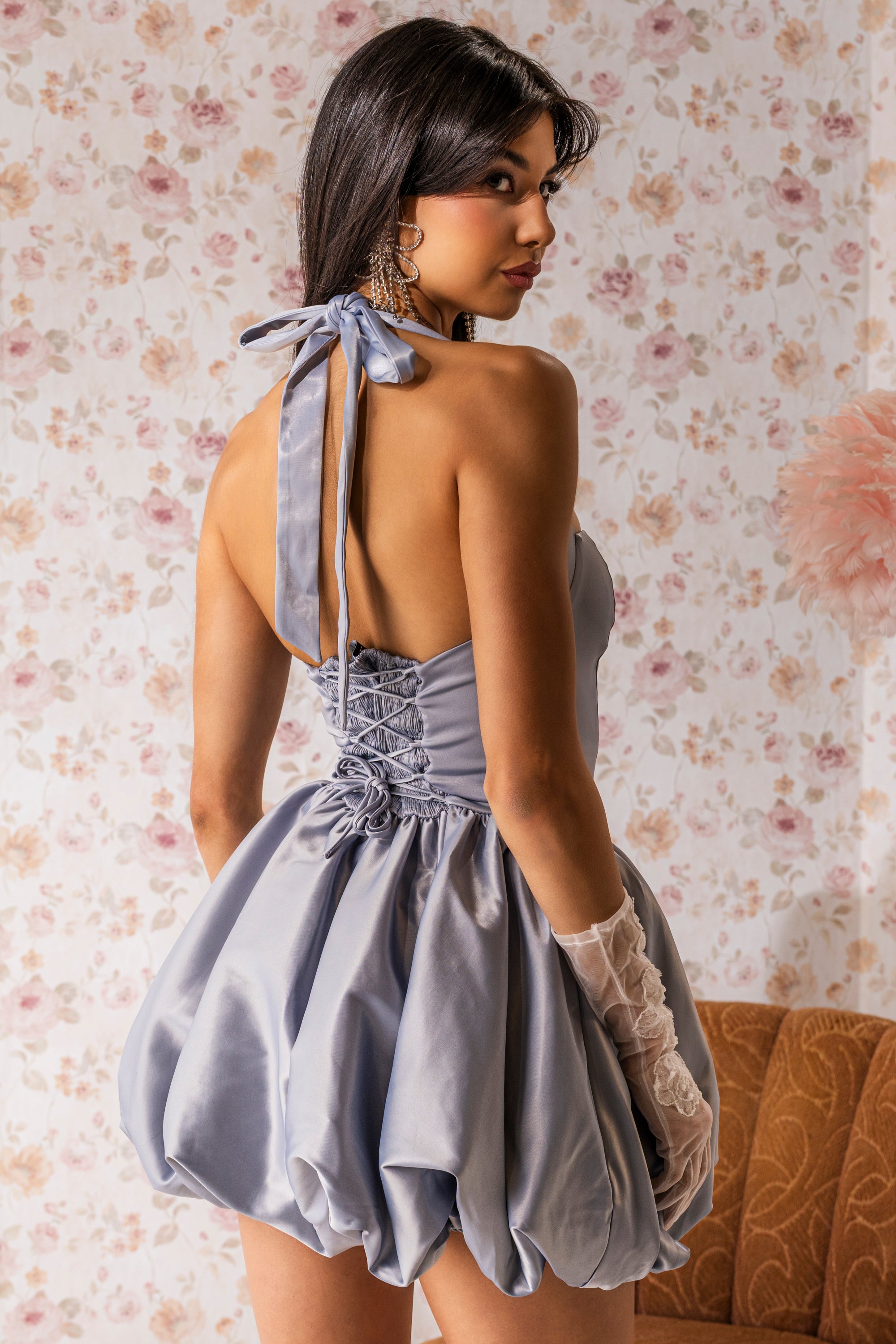 Blue Mini Silk Dress Odette Satin Mini Dress Silk Dress - Navy Blue Thats So Fetch US Blue Mini Silk Dress Odette Satin Mini Dress Silk Dress - Navy Blue Thats So Fetch US