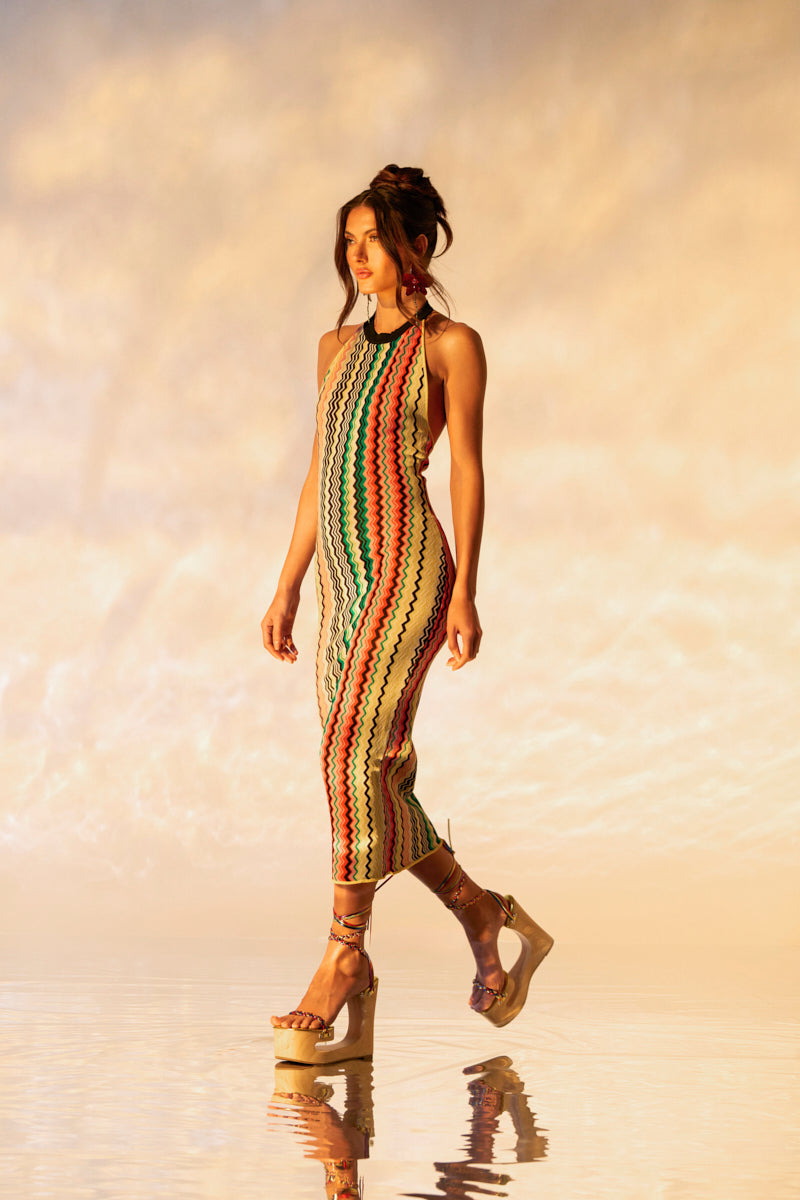 ON THE RUN PRINTED MIDI DRESS – AKIRA ON THE RUN PRINTED MIDI DRESS – AKIRA