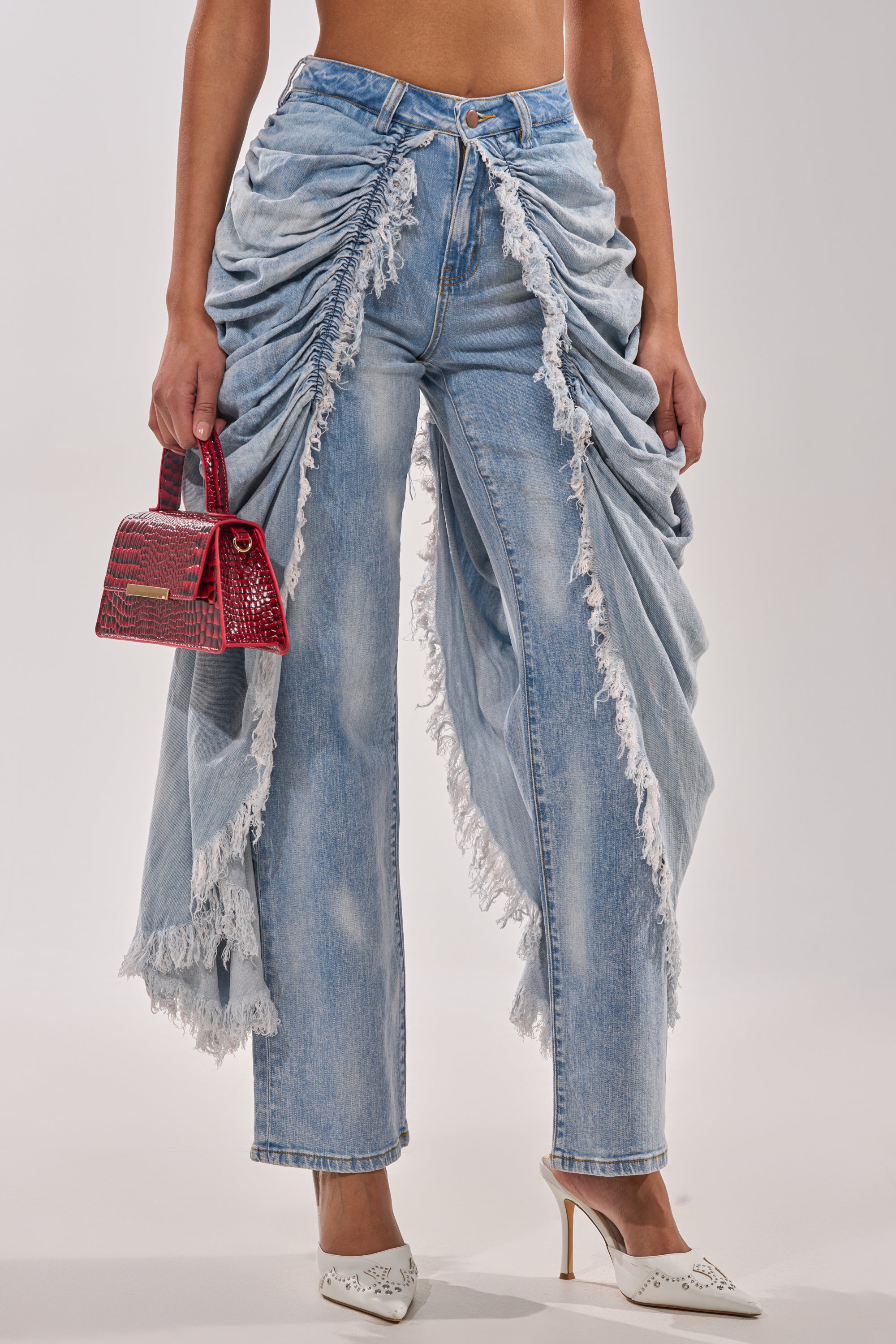 ALL OVER THE PLACE DENIM PANT – AKIRA