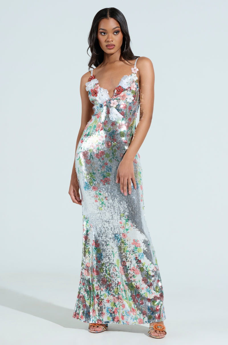 SHINE BRIGHT MAXI DRESS AKIRA SHINE BRIGHT MAXI DRESS AKIRA