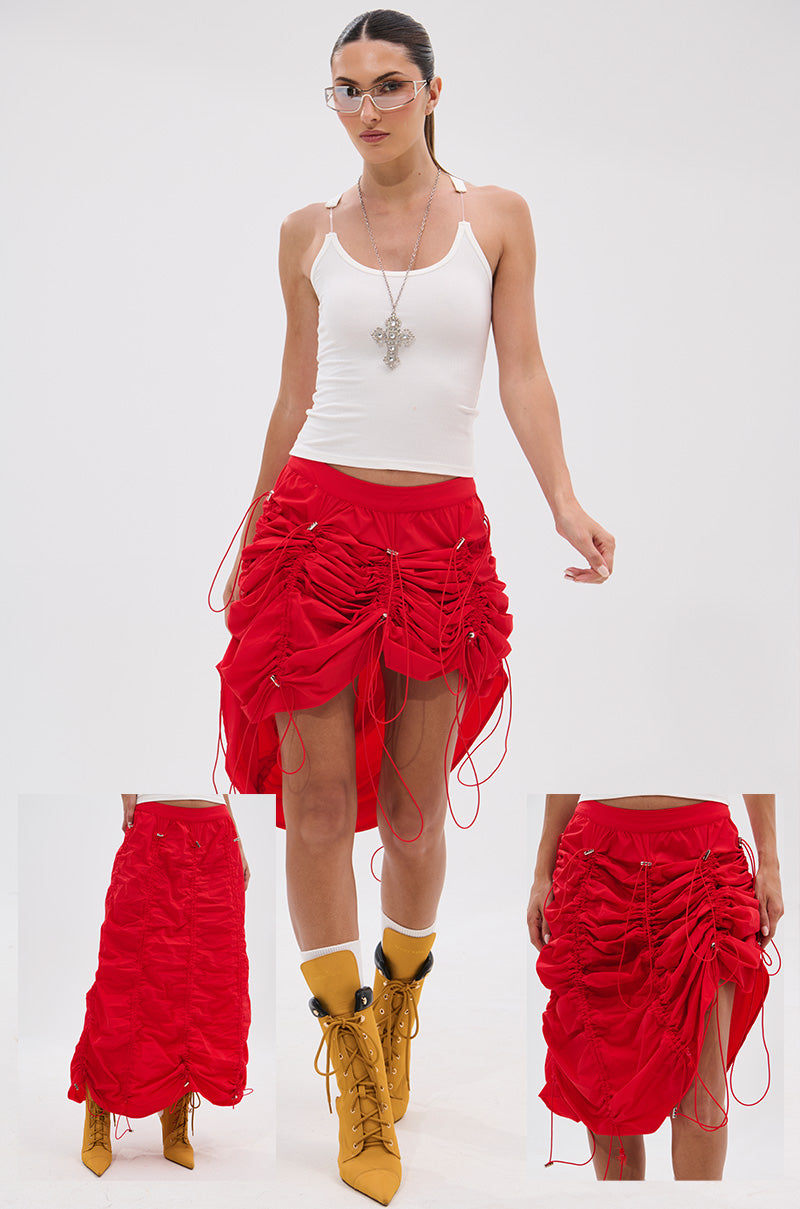 BELLA PARACHUTE MAXI SKIRT – AKIRA