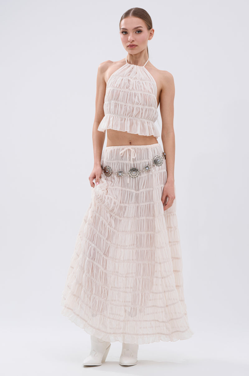 JUST KEEP GOIN MAXI SKIRT – AKIRA - Main Image