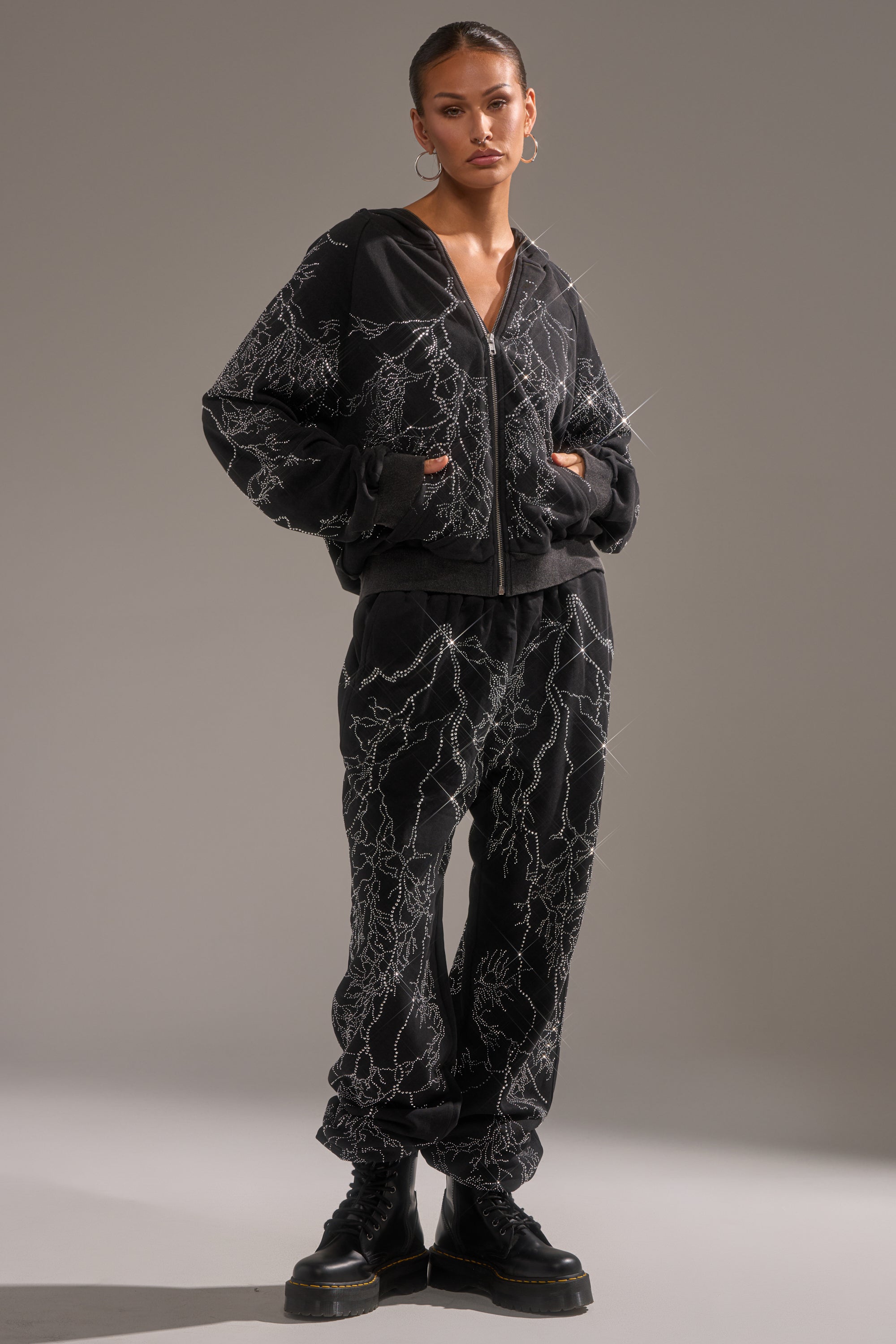 ELECTRIC LOVE RHINESTONE JOGGER – AKIRA