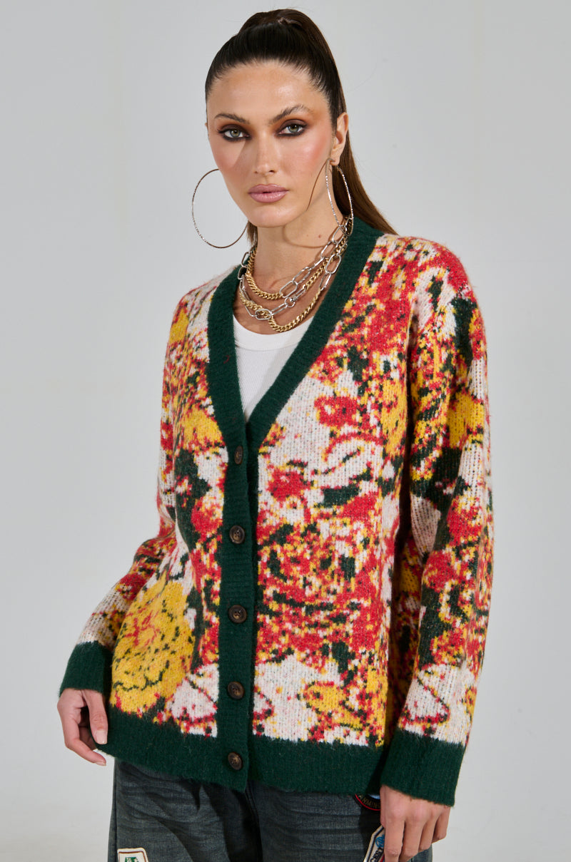 FLOWER MADNESS CARDIGAN – AKIRA
