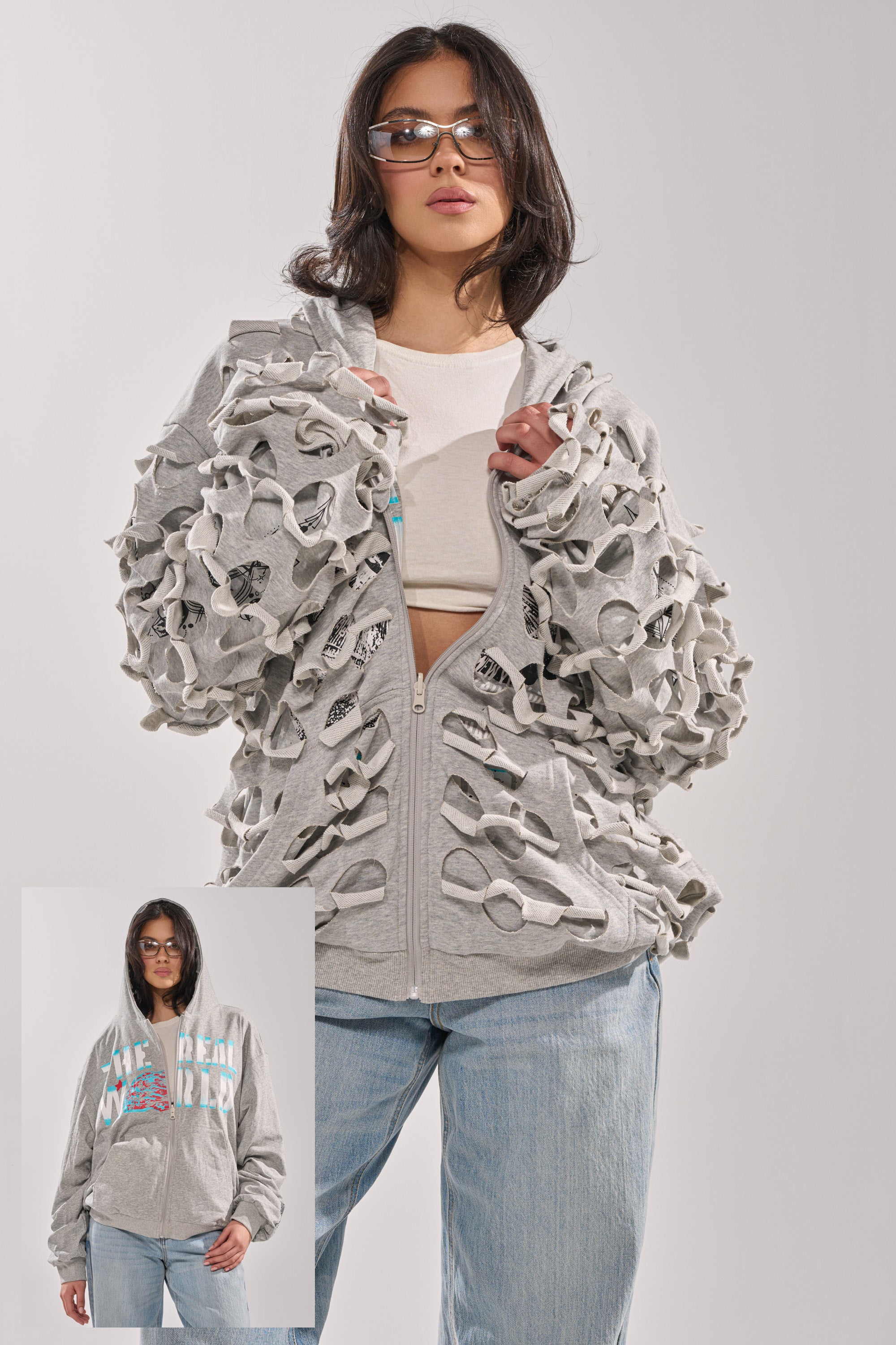 EPIC REVERSIBLE ZIP UP SWEATSHIRT – AKIRA