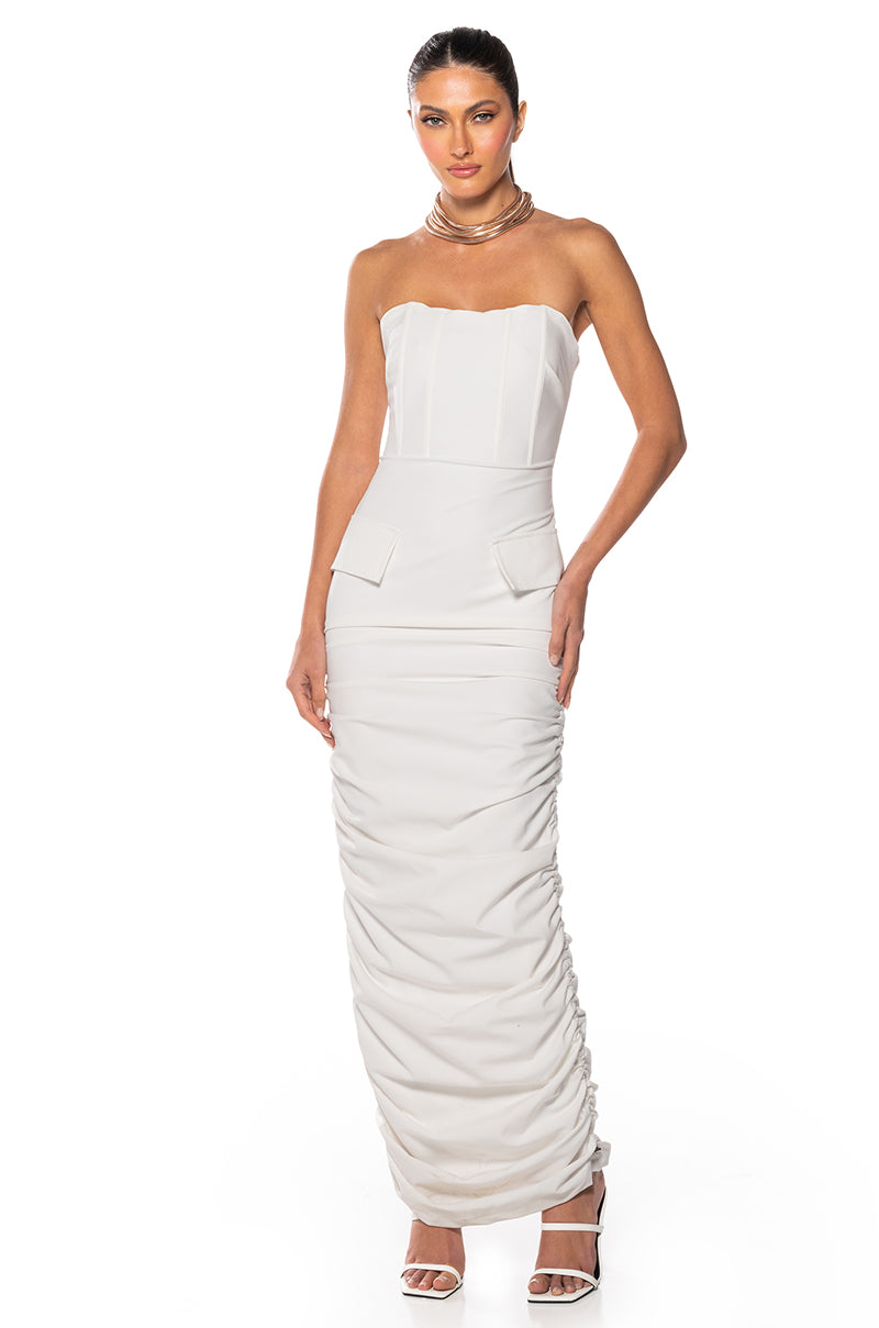 cargo dress maxi MO&Co. Women's Long Line Cargo Dress Camel Size XS