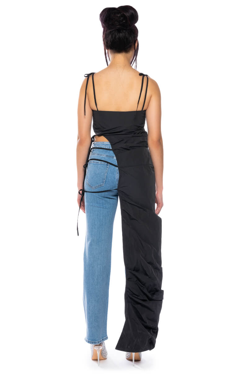 Detail View Ash Tie Detail Sleeveless Maxi Top