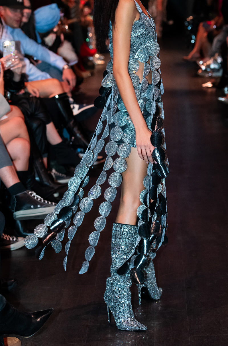 Extra View Beneath The Surface Embellished Maxi Skirt