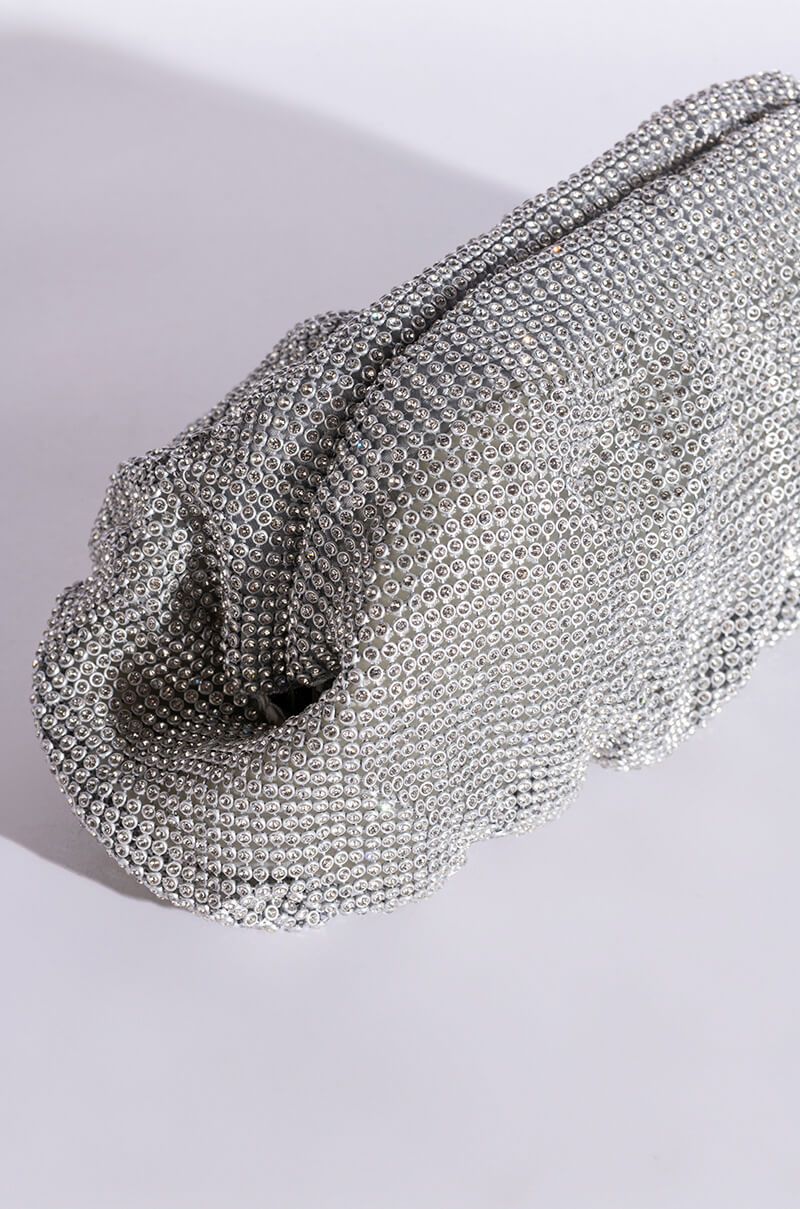 Full View Dolce Rhinestone Clutch