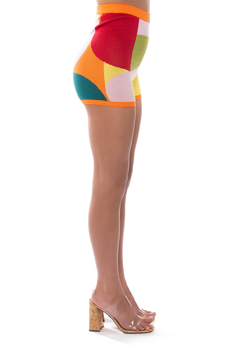 Extra View Donna Knit Booty Short