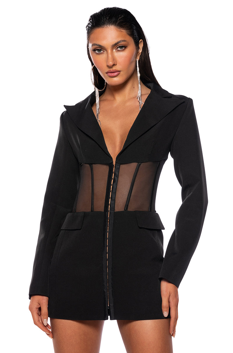 BEIBS IN THE TRAP CORSET BLAZER AKIRA BEIBS IN THE TRAP CORSET BLAZER AKIRA