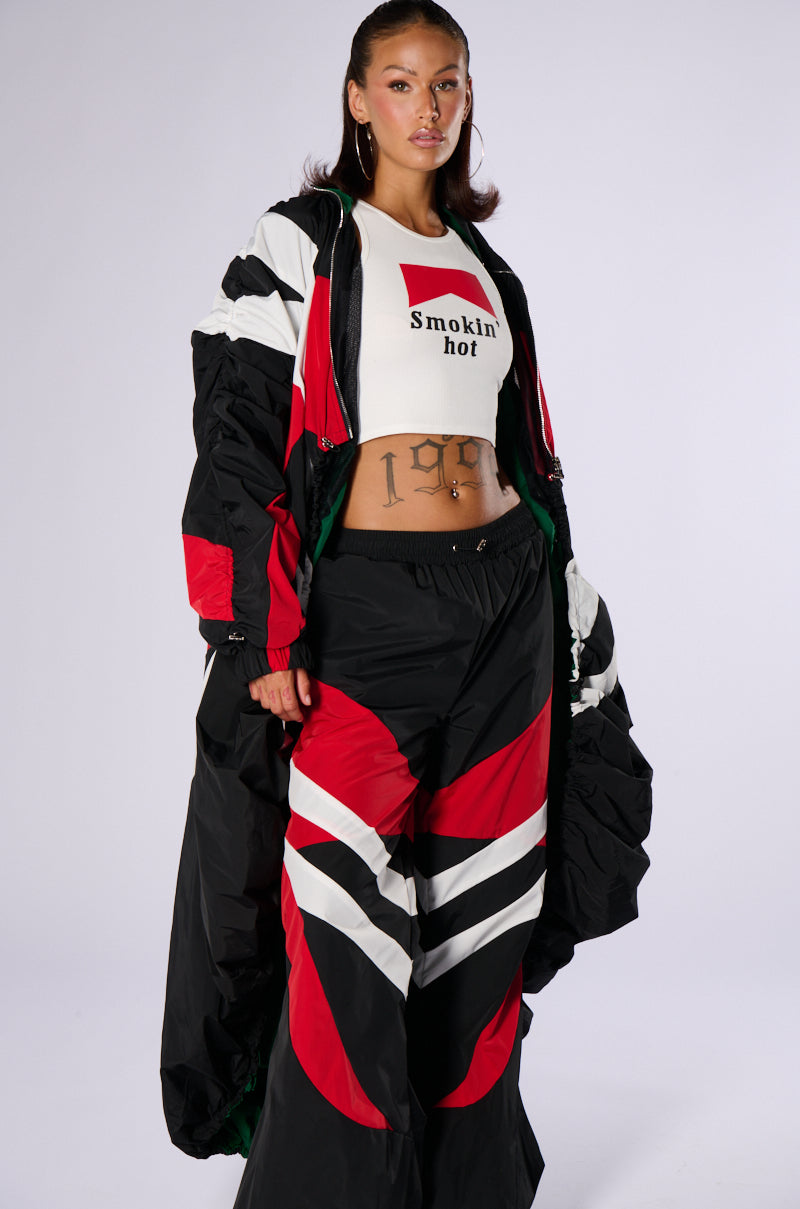 HI LO WINDBREAKER RACER JACKET view 0