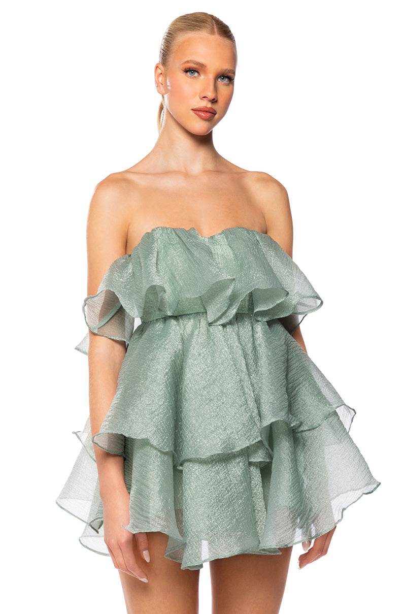 IN MY OWN FAIRYTALE MINI DRESS AKIRA IN MY OWN FAIRYTALE MINI DRESS AKIRA