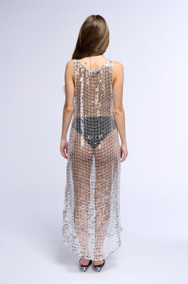 Extra View Lights Camera Action Maxi Dress