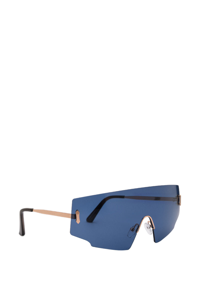 Back View Missed My Flight Rimless Sunnies