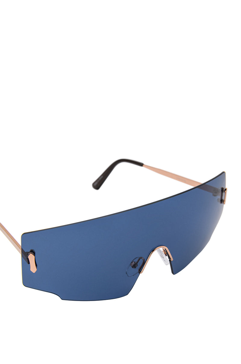 Detail View Missed My Flight Rimless Sunnies