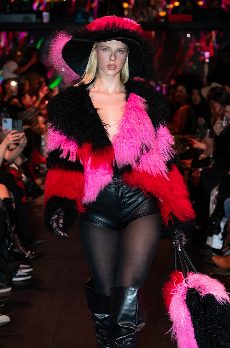 Extra View My Beyday Colorful Real Mohair Jacket