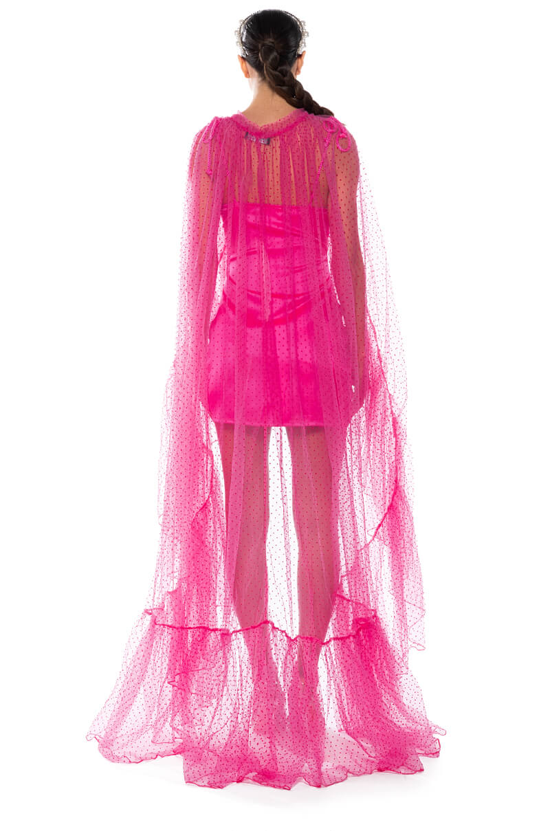 Full View Polka Dot 2-in-1 Cape Belt Duo