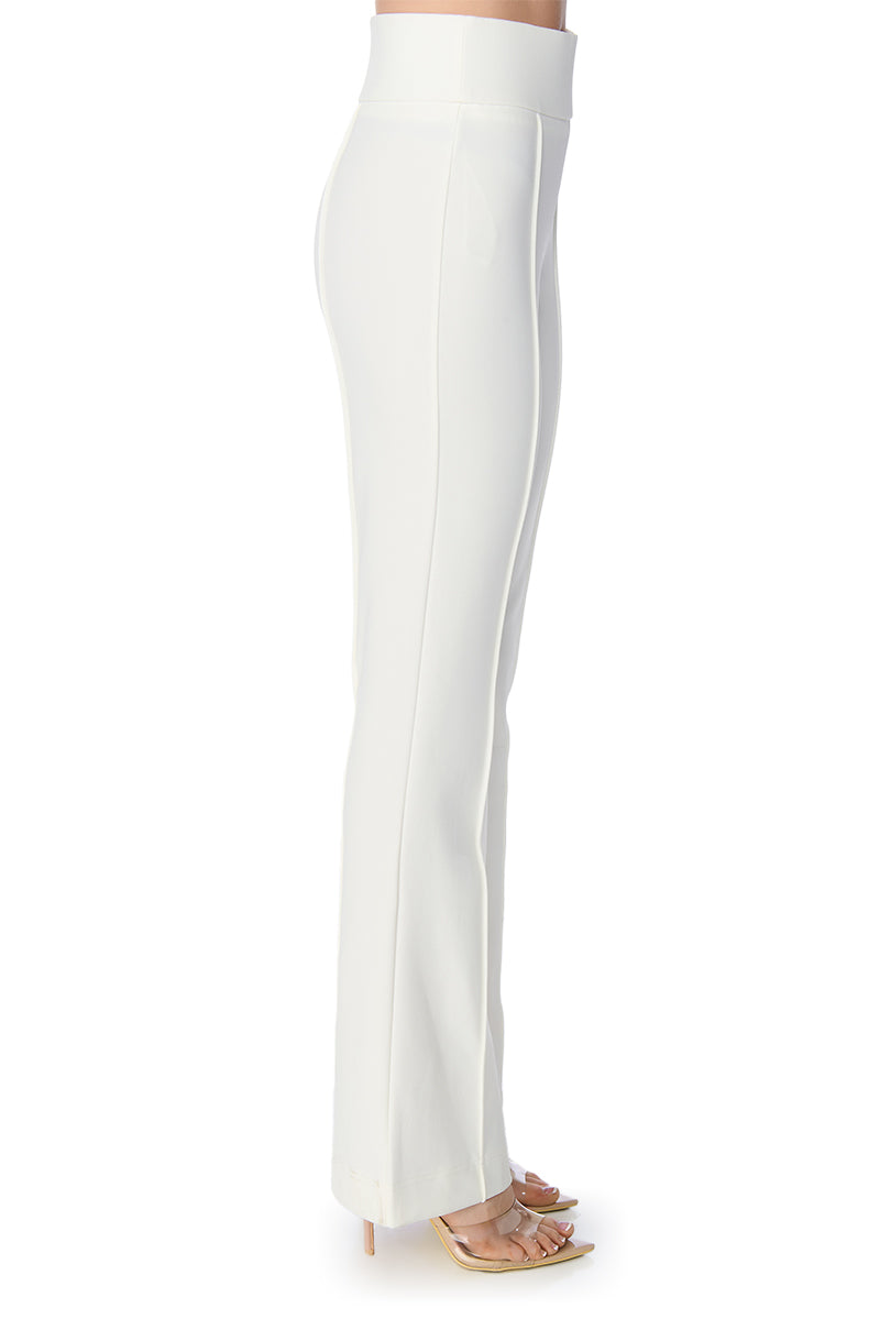 Extra View Soft Spoken High Waist Knit Dress Trouser