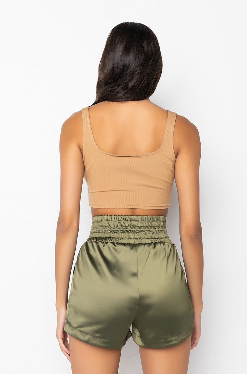 Detail View Take You There Corset Top