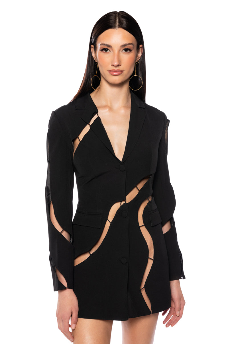 THE BEST PART CUT OUT BLAZER AKIRA THE BEST PART CUT OUT BLAZER AKIRA