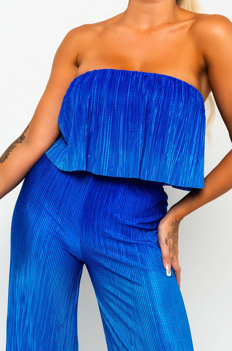 TOO GOOD FOR YOU FLOWY TUBE TOP ROYAL BLUE AKIRA TOO GOOD FOR YOU FLOWY TUBE TOP ROYAL BLUE AKIRA