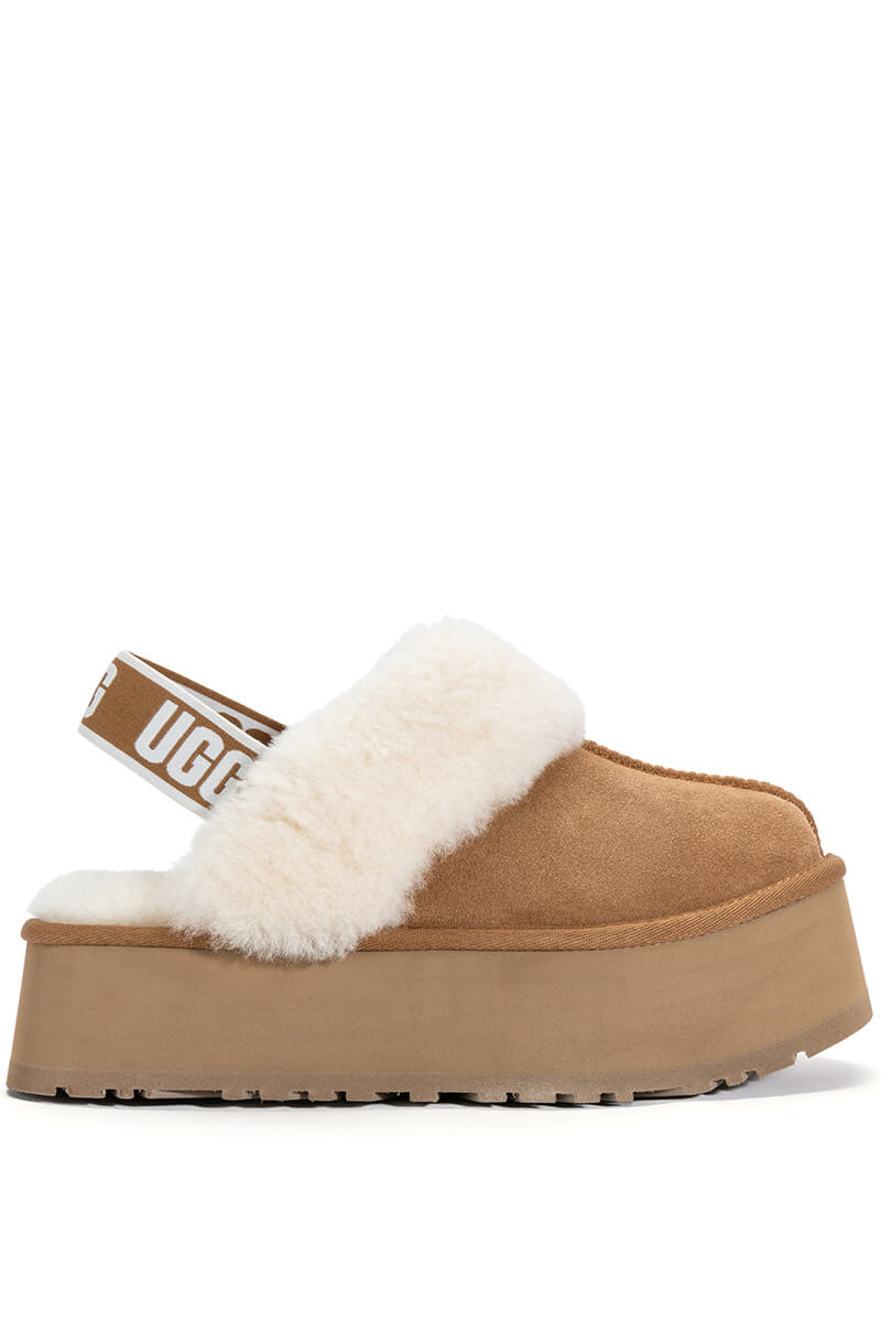 Side View Ugg Womens Funkette Slip On