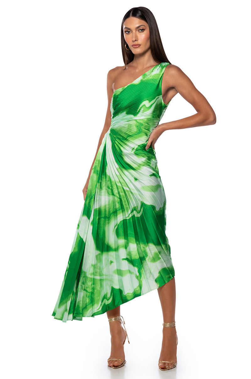 VALERIE ONE SHOULDER DRESS AKIRA VALERIE ONE SHOULDER DRESS AKIRA