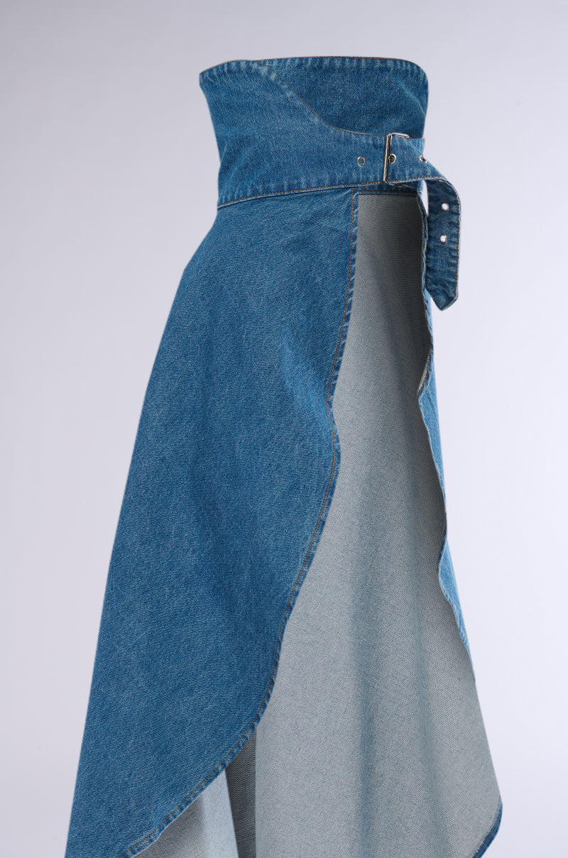 Extra View Walk On The Wild Side Denim Waist Belt