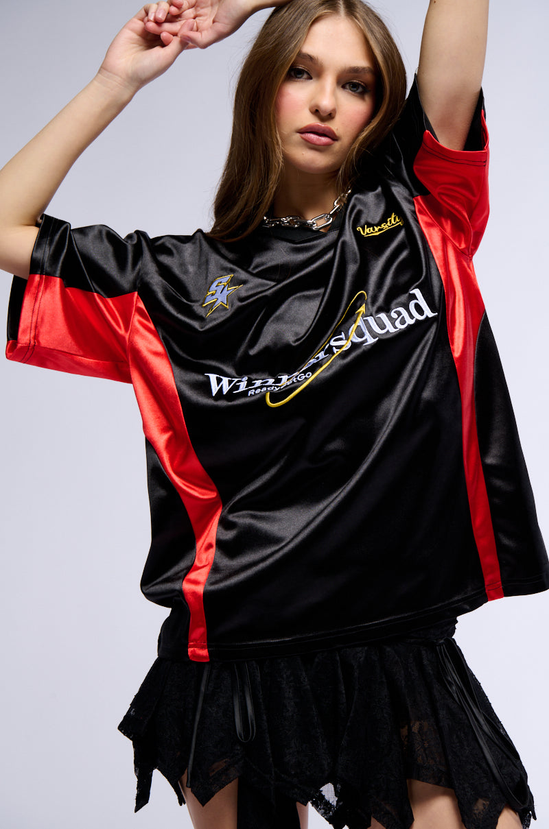 WINNER SQUAD VARSITY JERSEY IN BLACK view 0