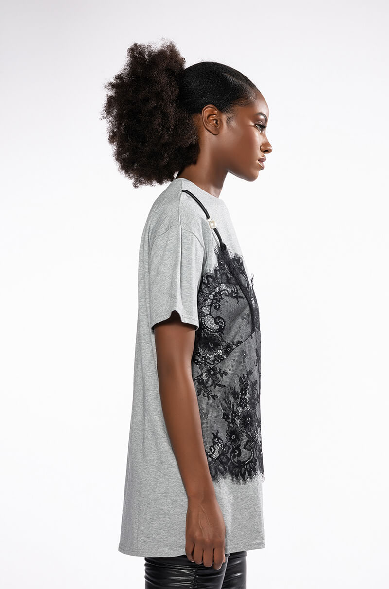 Detail View Winny Lace Detail Tshirt