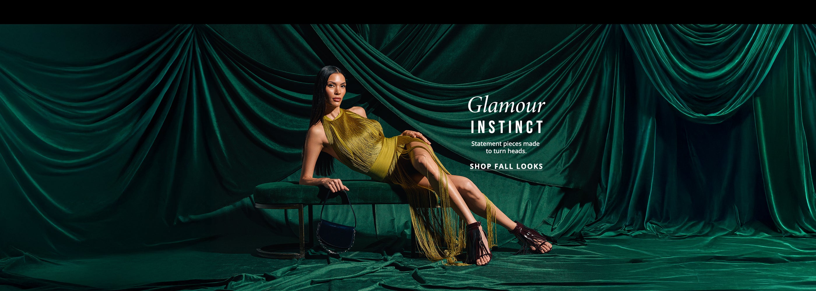 Glamour Instinct: Statement pieces made to turn heads. | SHOP FALL LOOKS