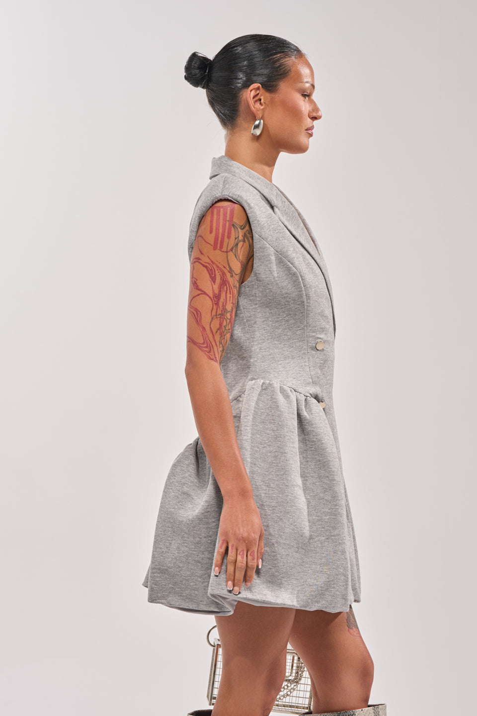 mini dress suit Sandy Suit Mini Dress Coco Brown / L