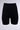 TITSY TUMMY TUCK SHORTS IN BLACK, featuring seamless hems and a sleek high-rise fit, displayed on a plain white background.