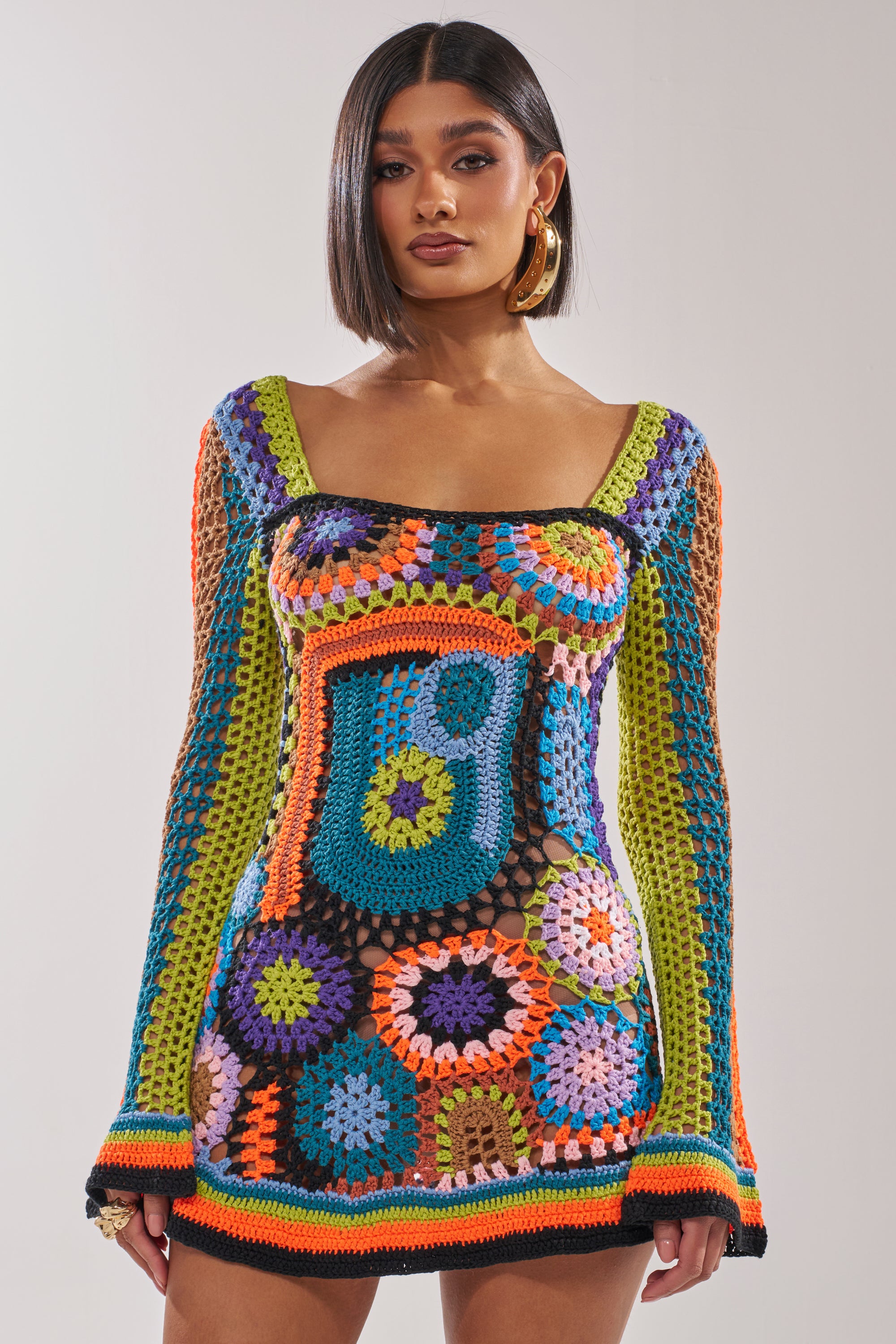 PARADISE FOUND KNIT MINI DRESS – AKIRA