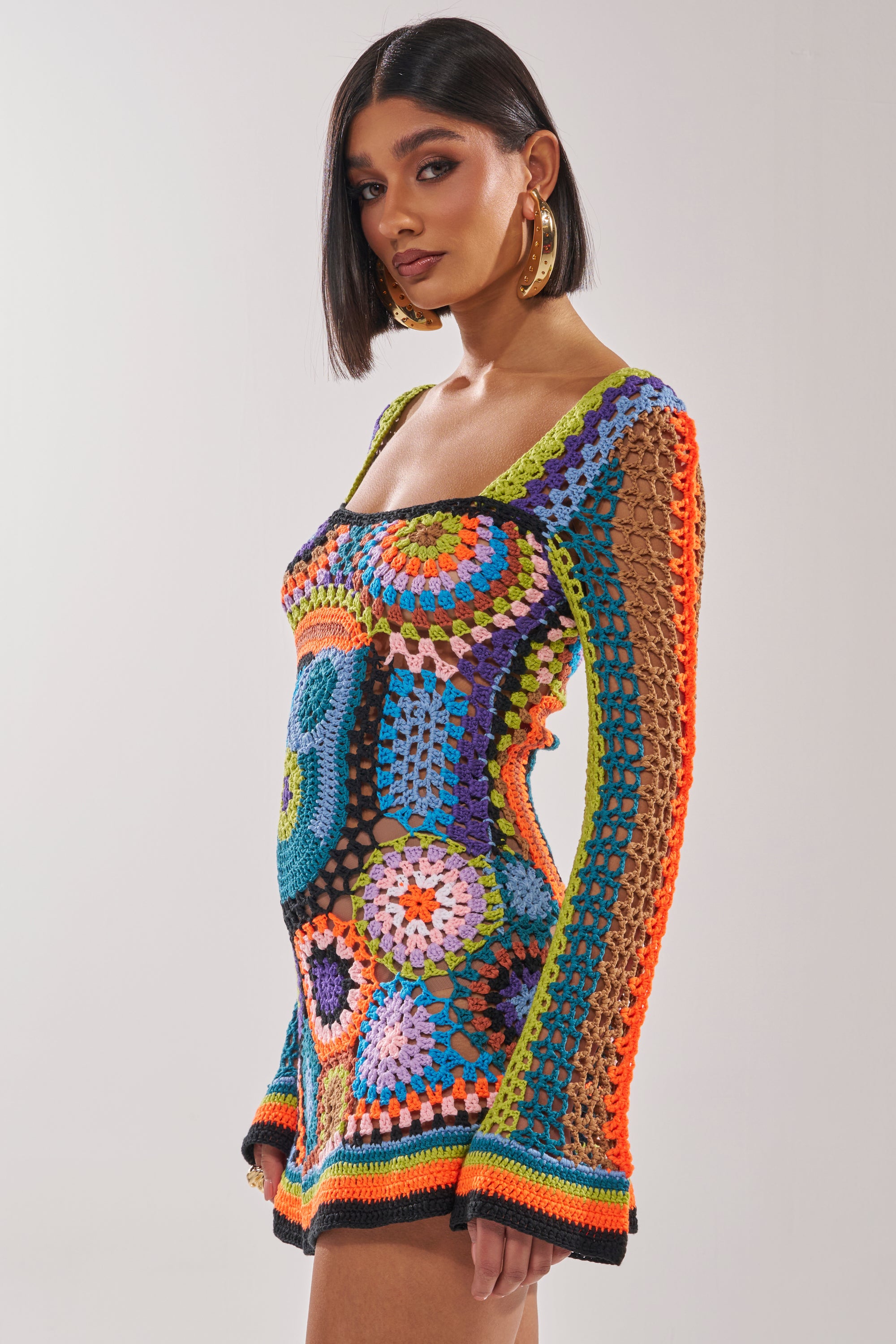 AKIRA Paradise Found Knit Mini Dress | Size XL AKIRA Paradise Found Knit Mini Dress | Size XL