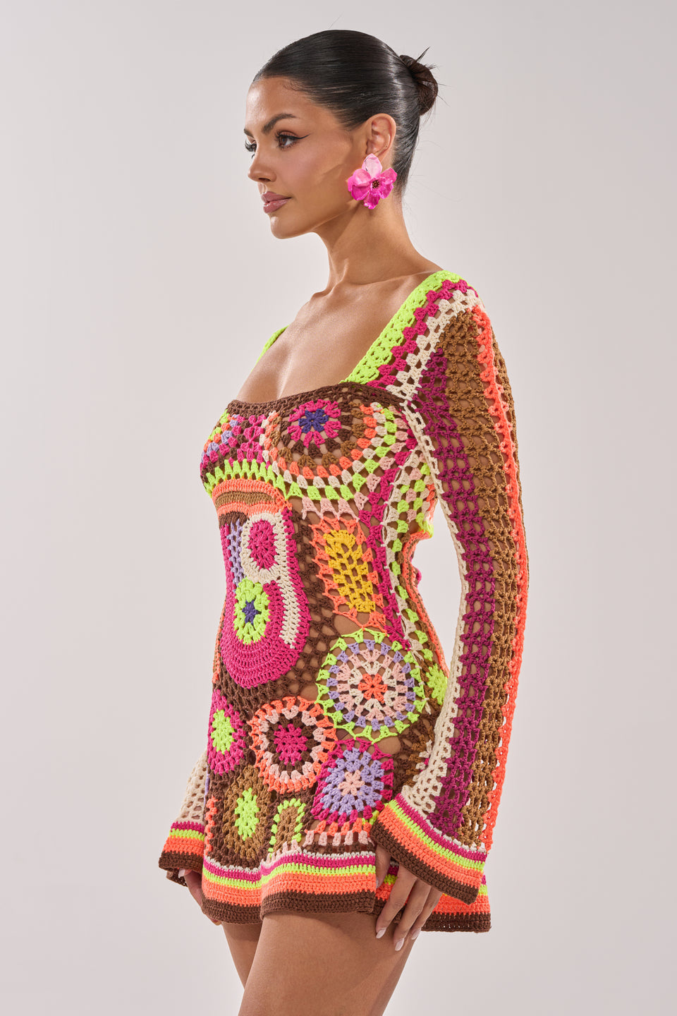 mini dress crochet pattern Crochet Mini Dress Free Pattern