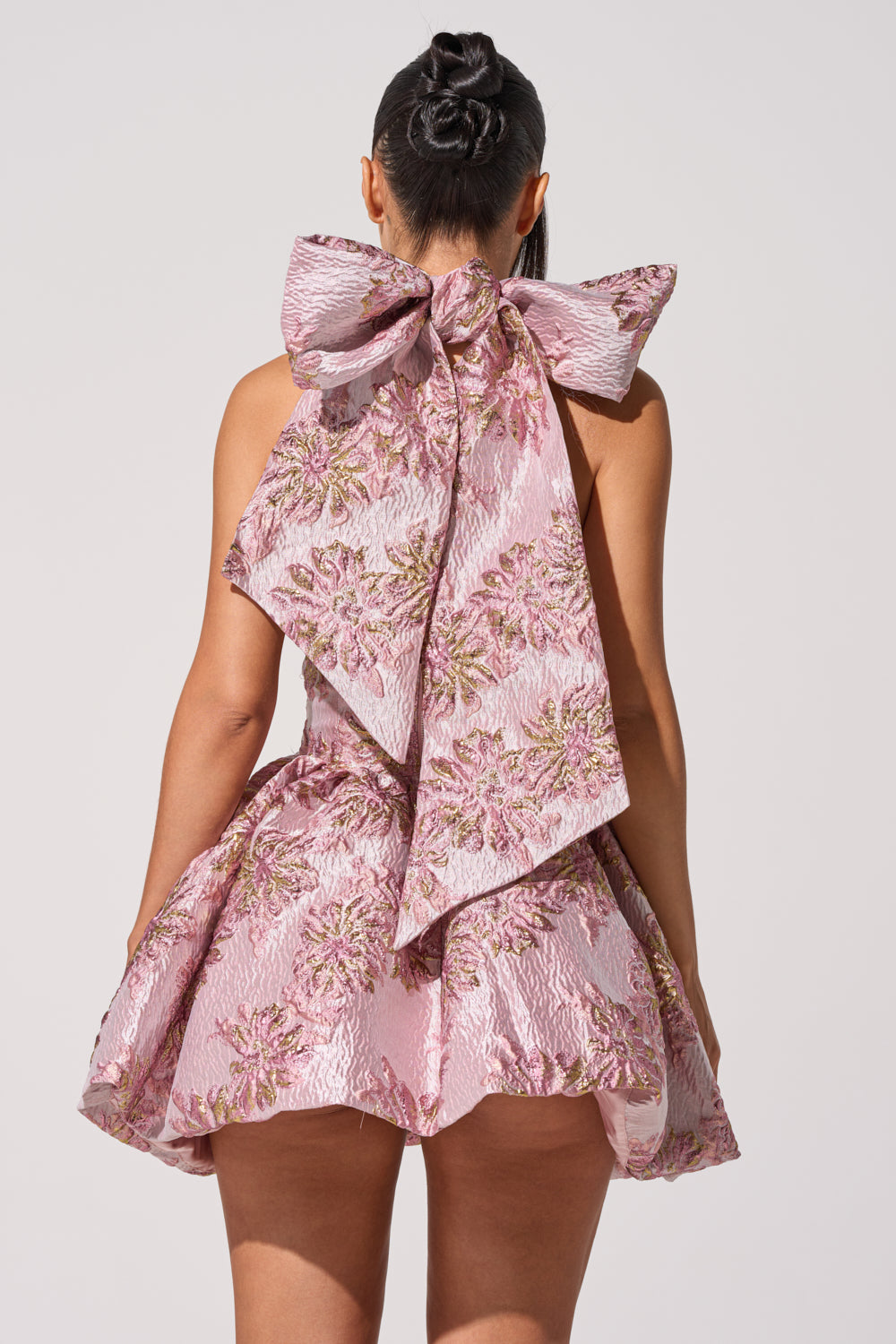 knee length dresses for ladies Akira Pink Tie Mini Dress - US 16 main image 1