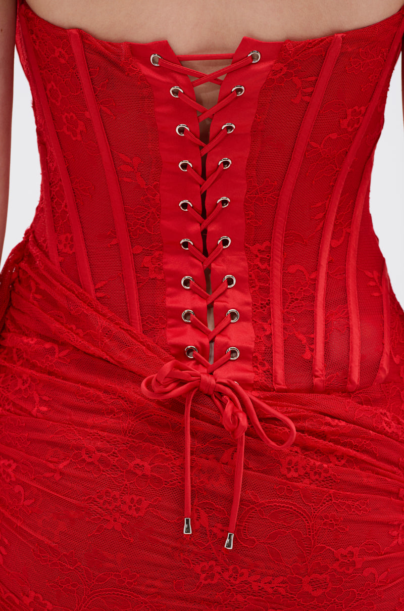 SABRINA LACE LAYERED MINI DRESS – AKIRA