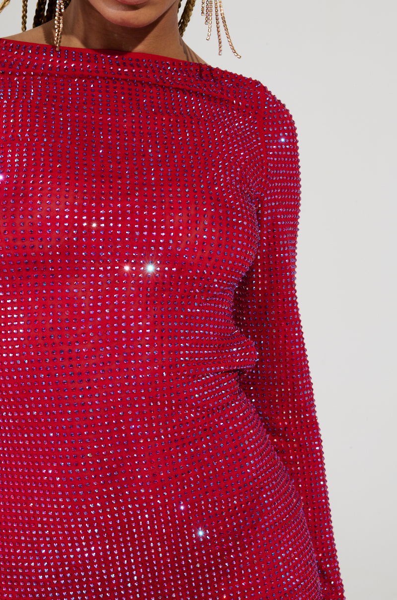 IF LOOKS COULD KILL RHINESTONE MINI DRESS IN RED – AKIRA IF LOOKS COULD KILL RHINESTONE MINI DRESS IN RED – AKIRA