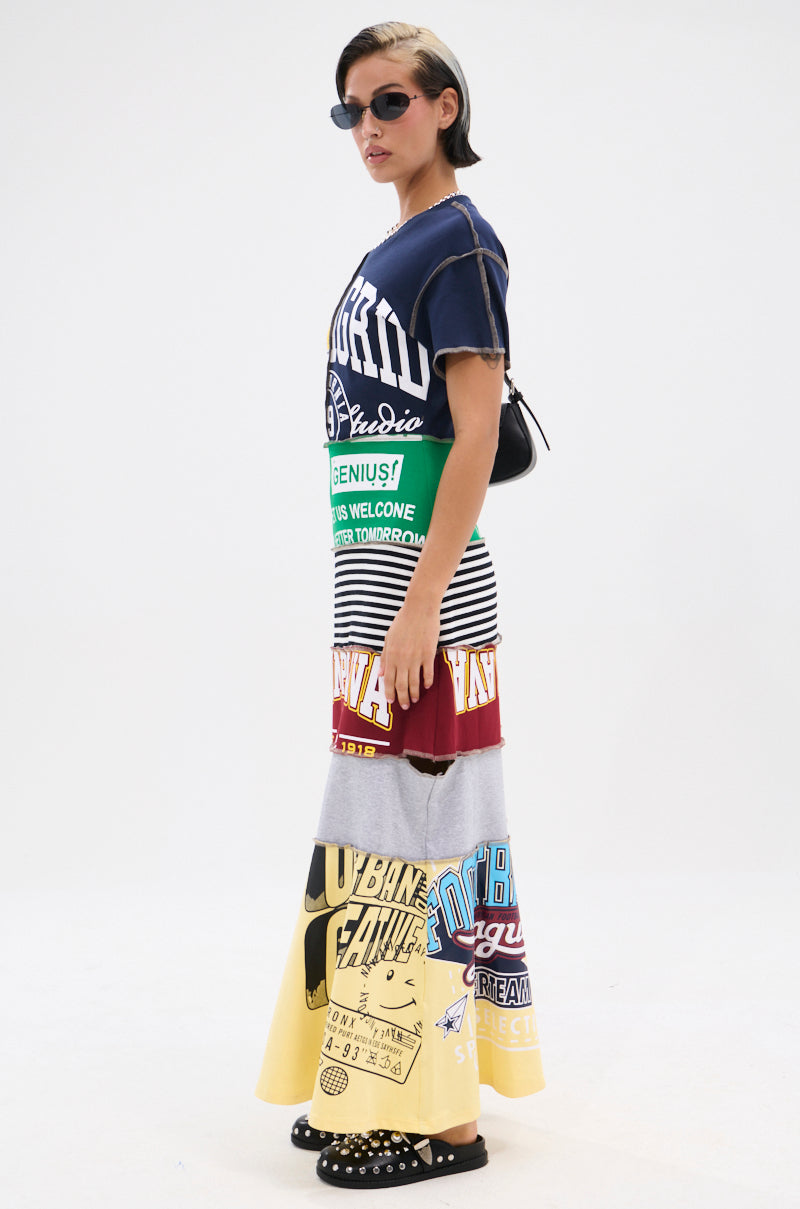 AKIRA Cool Girl Energy T-Shirt Maxi Dress AKIRA Cool Girl Energy T-Shirt Maxi Dress