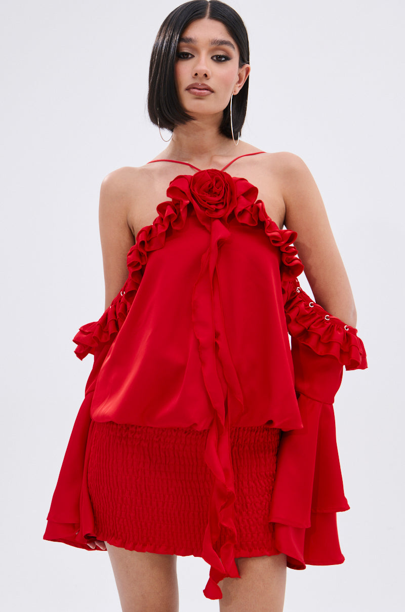 akira red dresses OH SO HOT RED MAXI DRESS