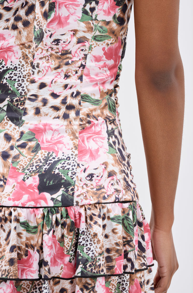 altura printed mini dress YOUR TYPE PRINTED MINI DRESS – AKIRA