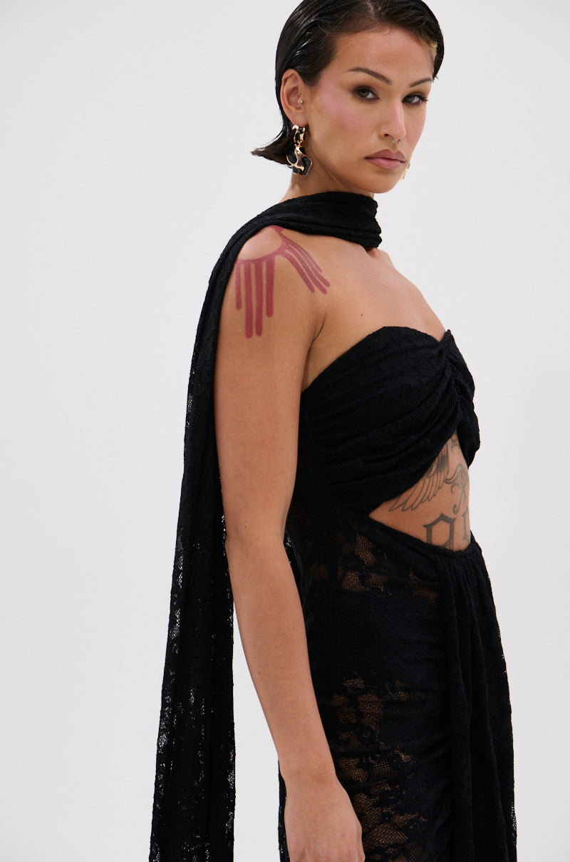 READY FOR A NIGHT OUT LACE MAXI DRESS AKIRA READY FOR A NIGHT OUT LACE MAXI DRESS AKIRA