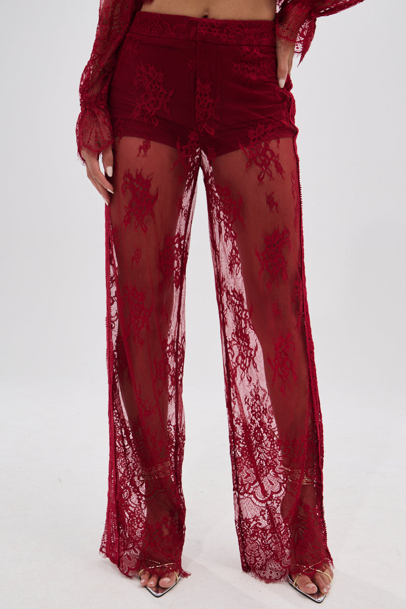 LOVE LOST LACE PANT – AKIRA - Main Image