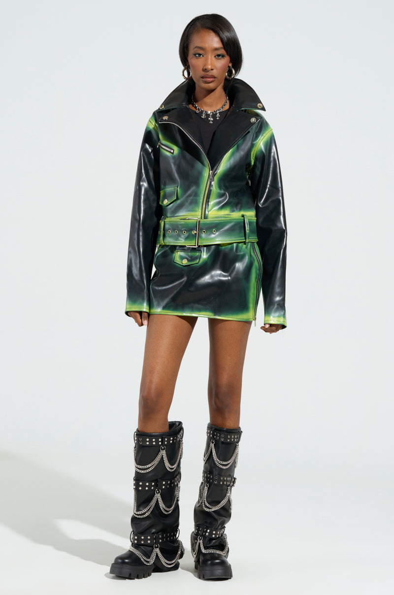 LIGHTS OUT PAINTED SEAM MOTO – AKIRA