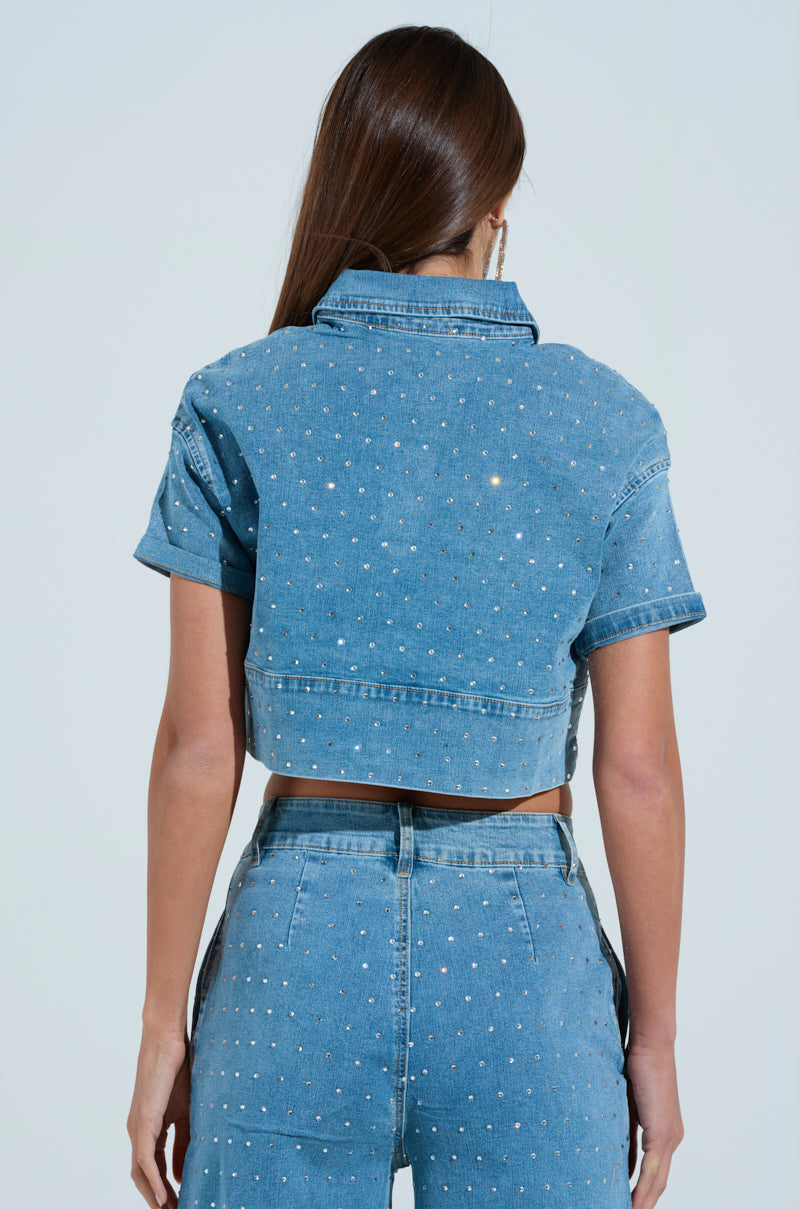 Not So Subtle Button Down Top