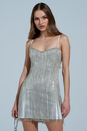 Mini Dress In Bonded Vichy | Blumarine