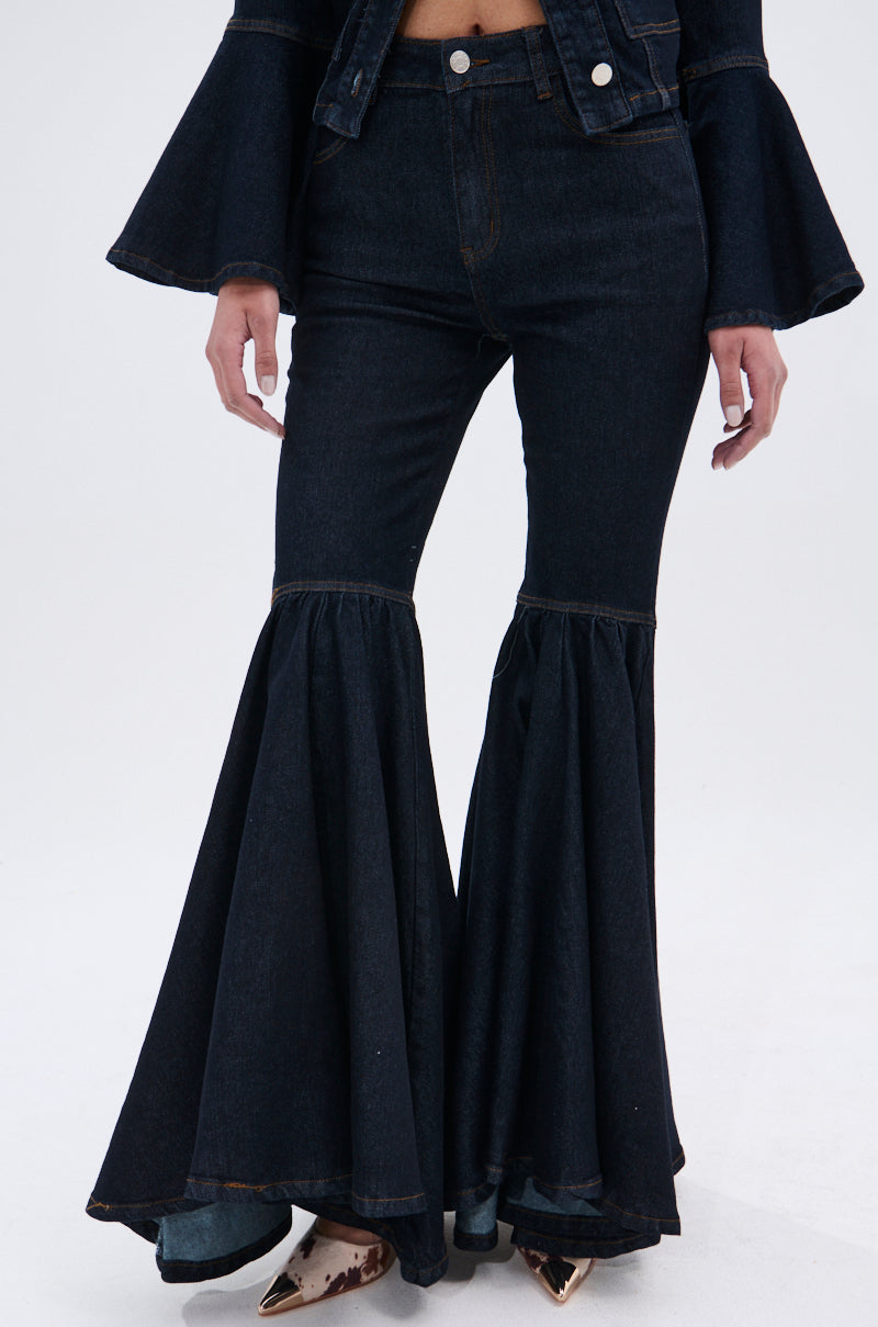 専用      L'Appartement  SUPER FLARE DENIM joni-mid-rise-super-flare-